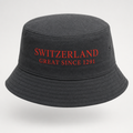 Bob gris anthracite Switzerland Great Since 1291 slogan rouge, packshot studio