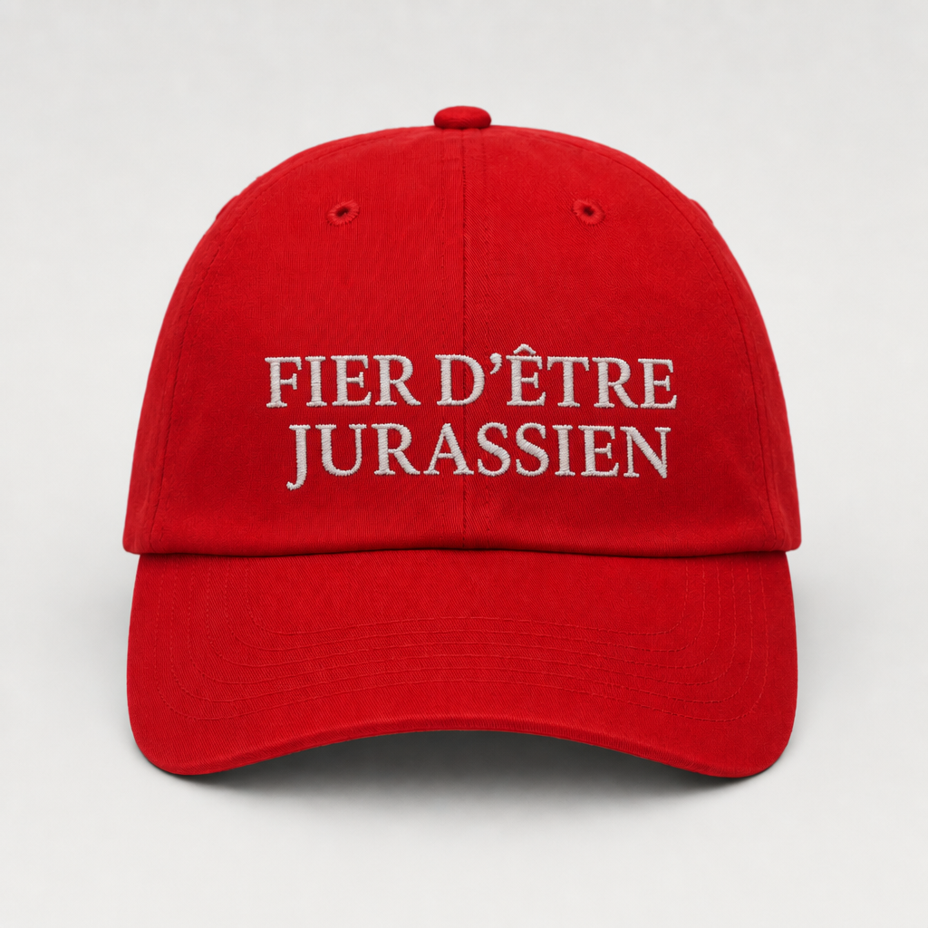 Casquette Fier d'etre JU red