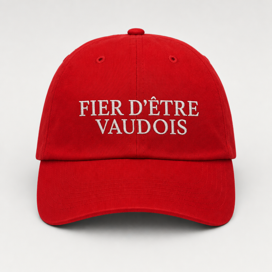 Casquette Fier d'etre VD red