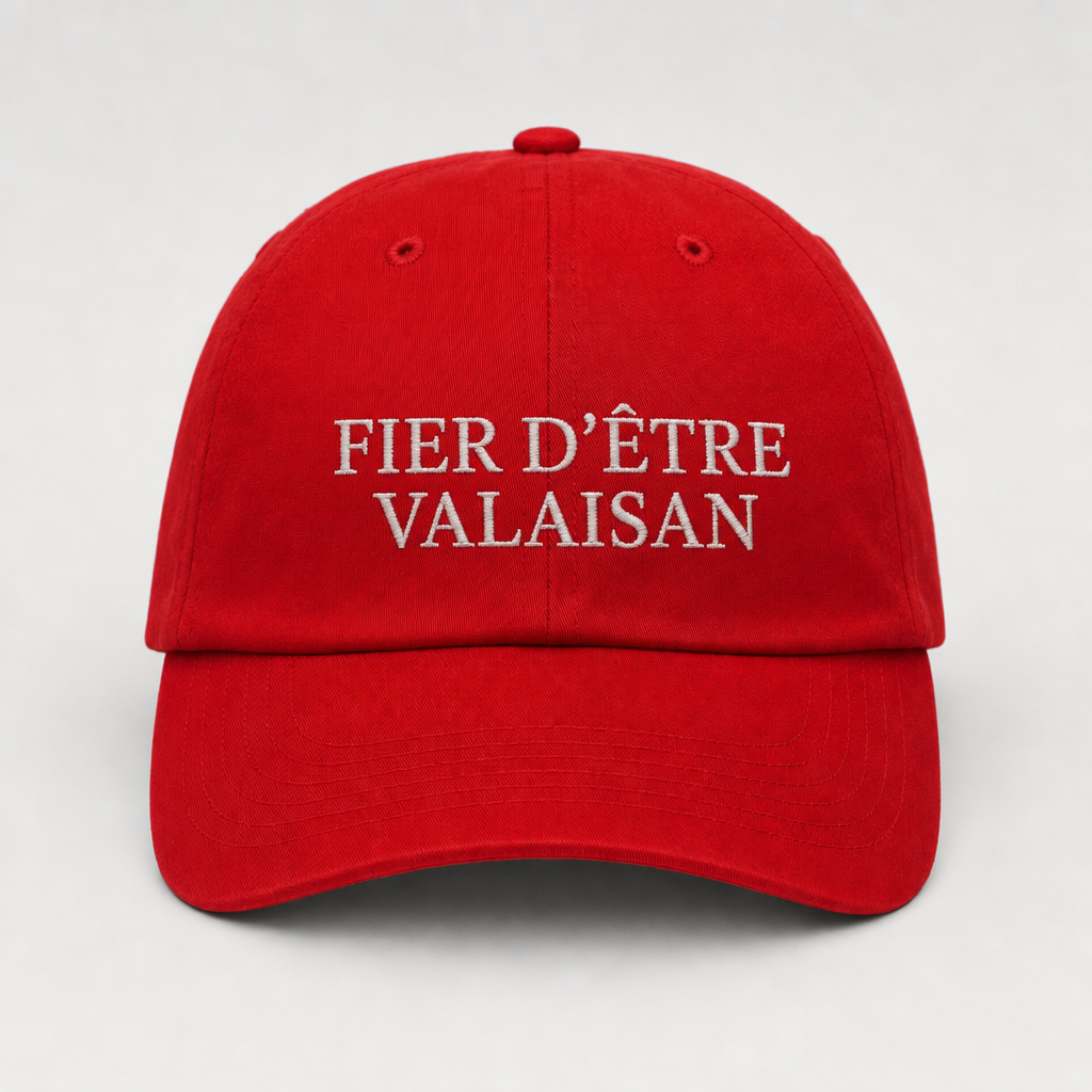 Casquette Fier d'etre VS red