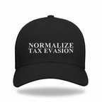Casquette Normalize Tax Evasion black--black